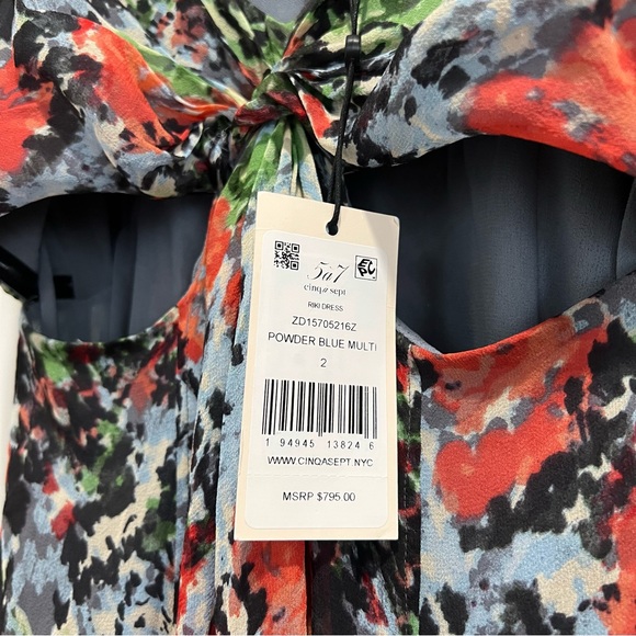 Cinq à Sept Riki Tiered Floral Maxi Dress - Picture 9 of 9